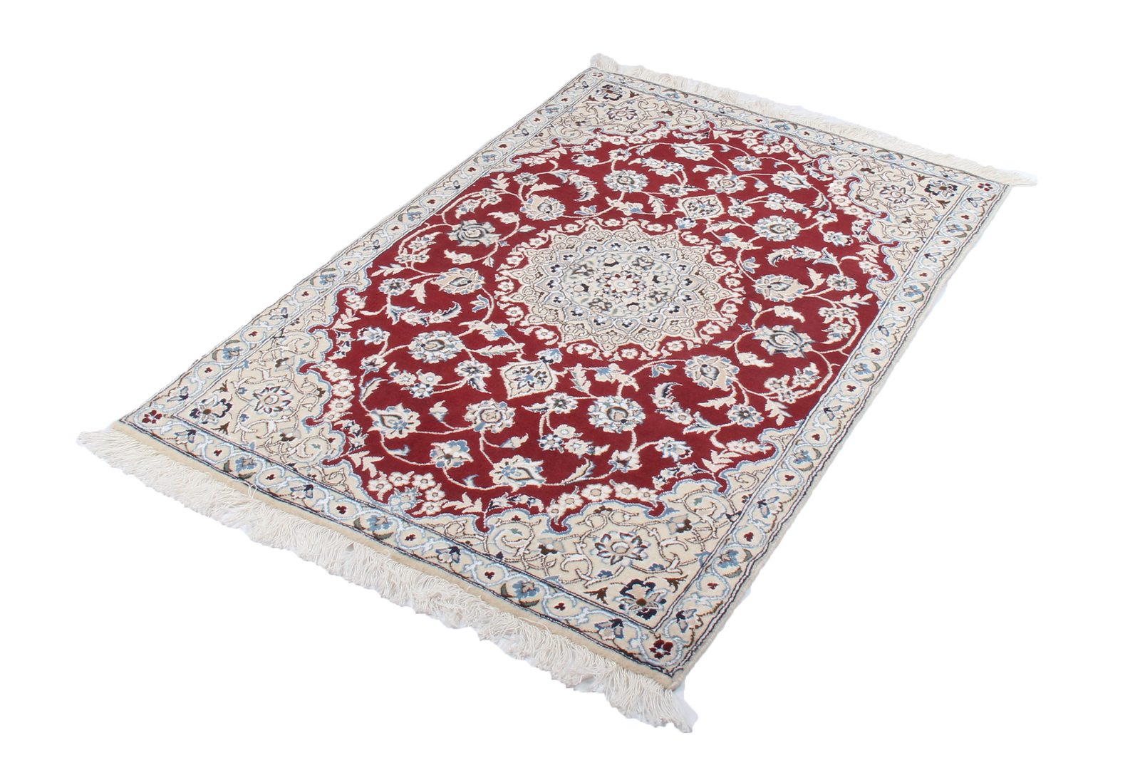 Nain 9La — Handgefertigt, 137x90 cm, Beige, 100% Virgin Wool | View 5