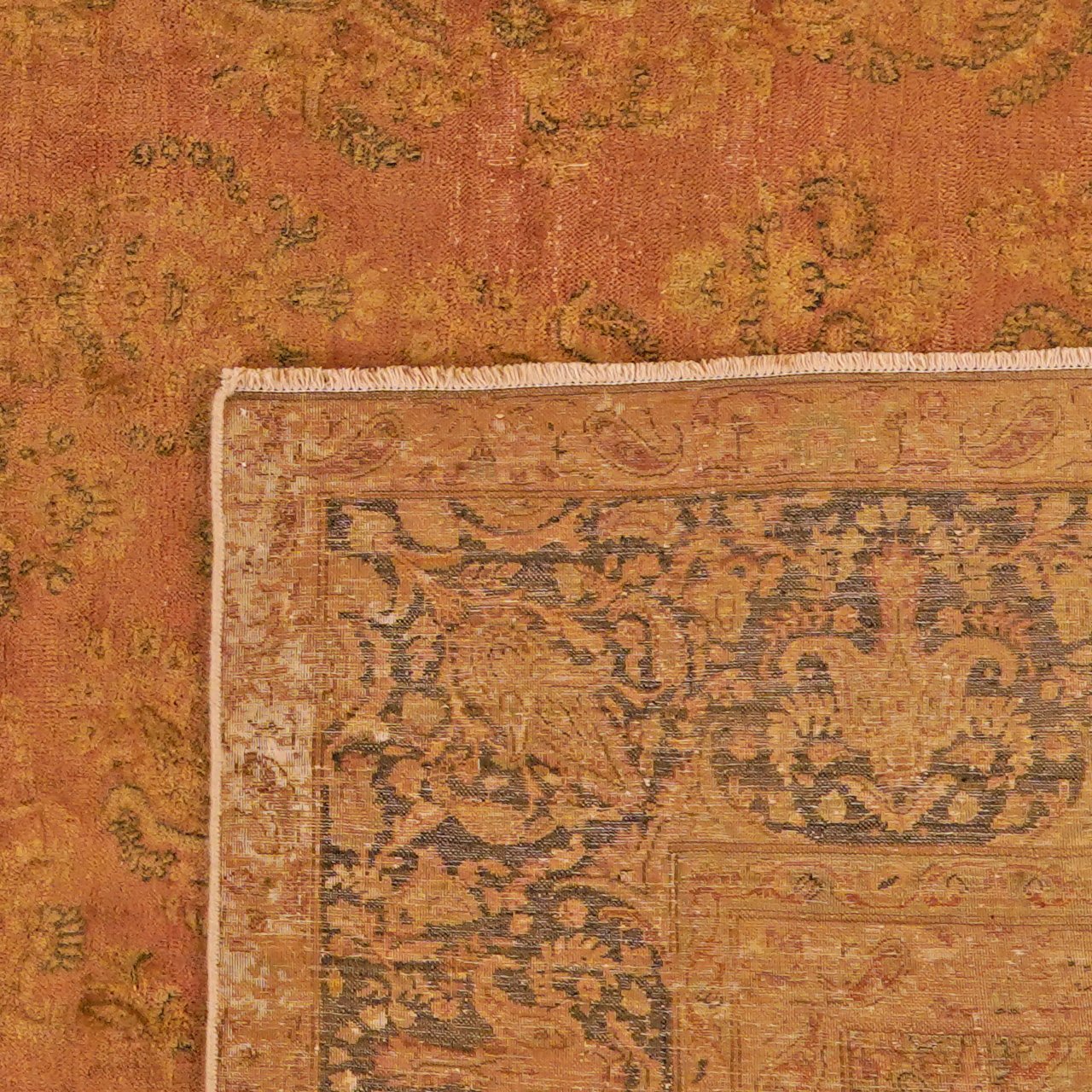 Vintage — Hand-knotted, 289x395 cm, Yellow, 100% Virgin Wool | View 6