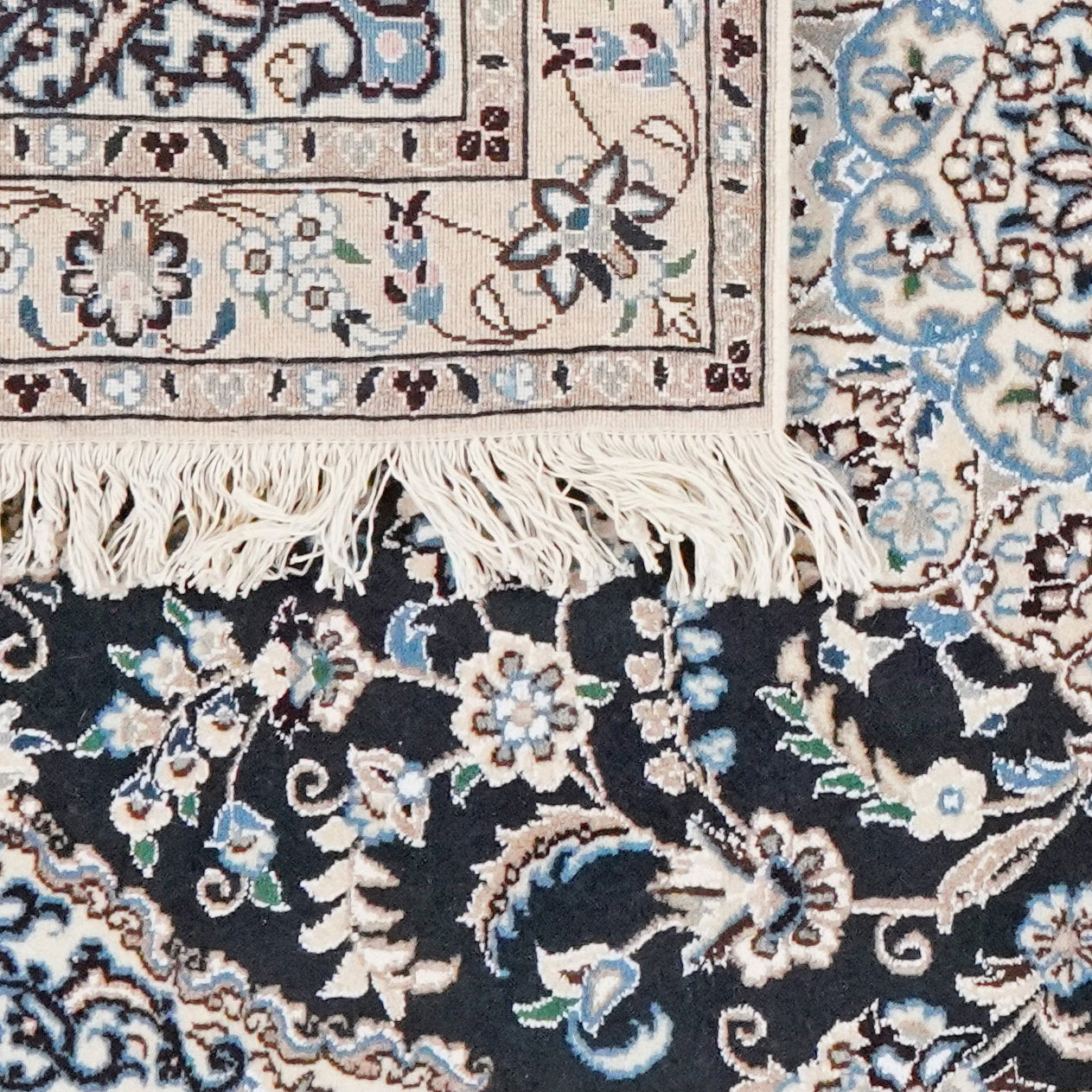 Nain 9La — Handgefertigt, 147x98 cm, Beige, 100% Virgin Wool | View 7