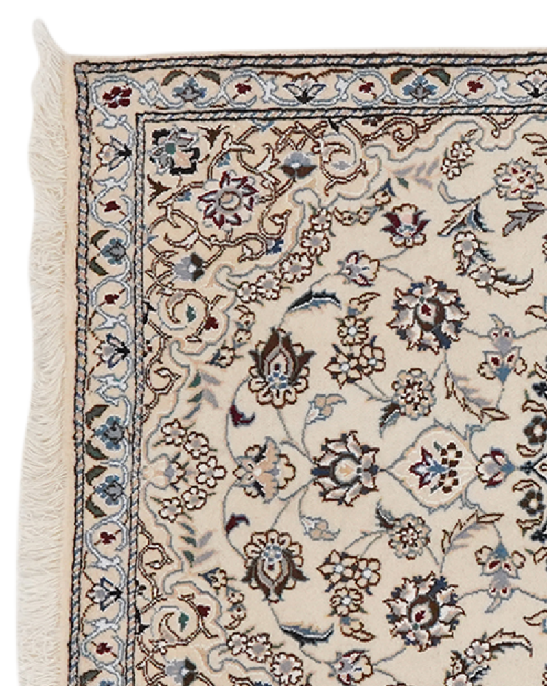 Nain 9La — Handgefertigt, 140x90 cm, Beige, 100% Virgin Wool | View 4