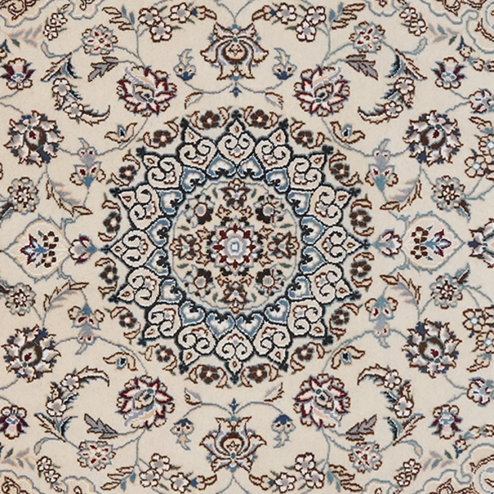 Nain 9La — Handgefertigt, 140x90 cm, Beige, 100% Virgin Wool | View 5