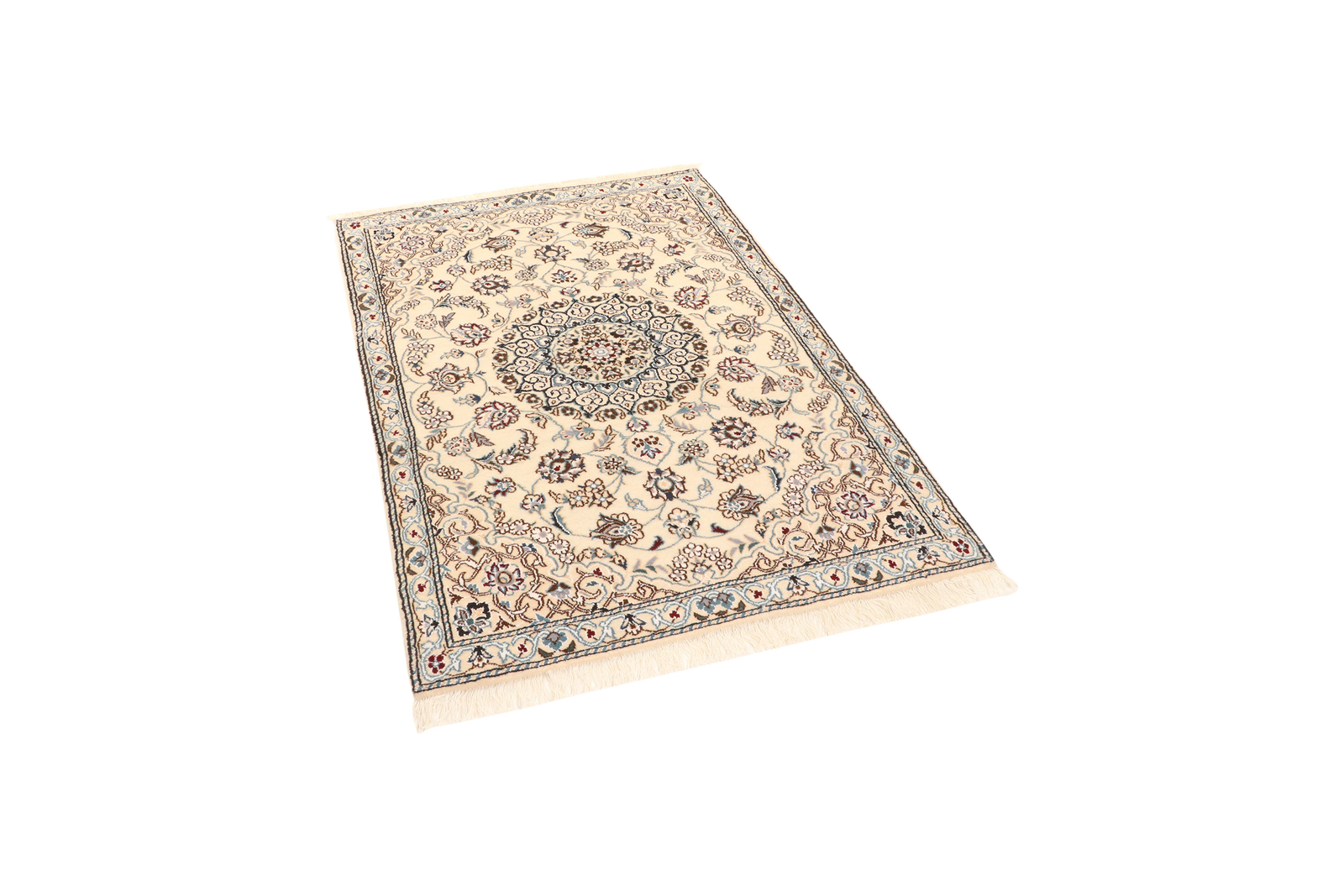 Nain 9La — Handgefertigt, 140x90 cm, Beige, 100% Virgin Wool | View 6