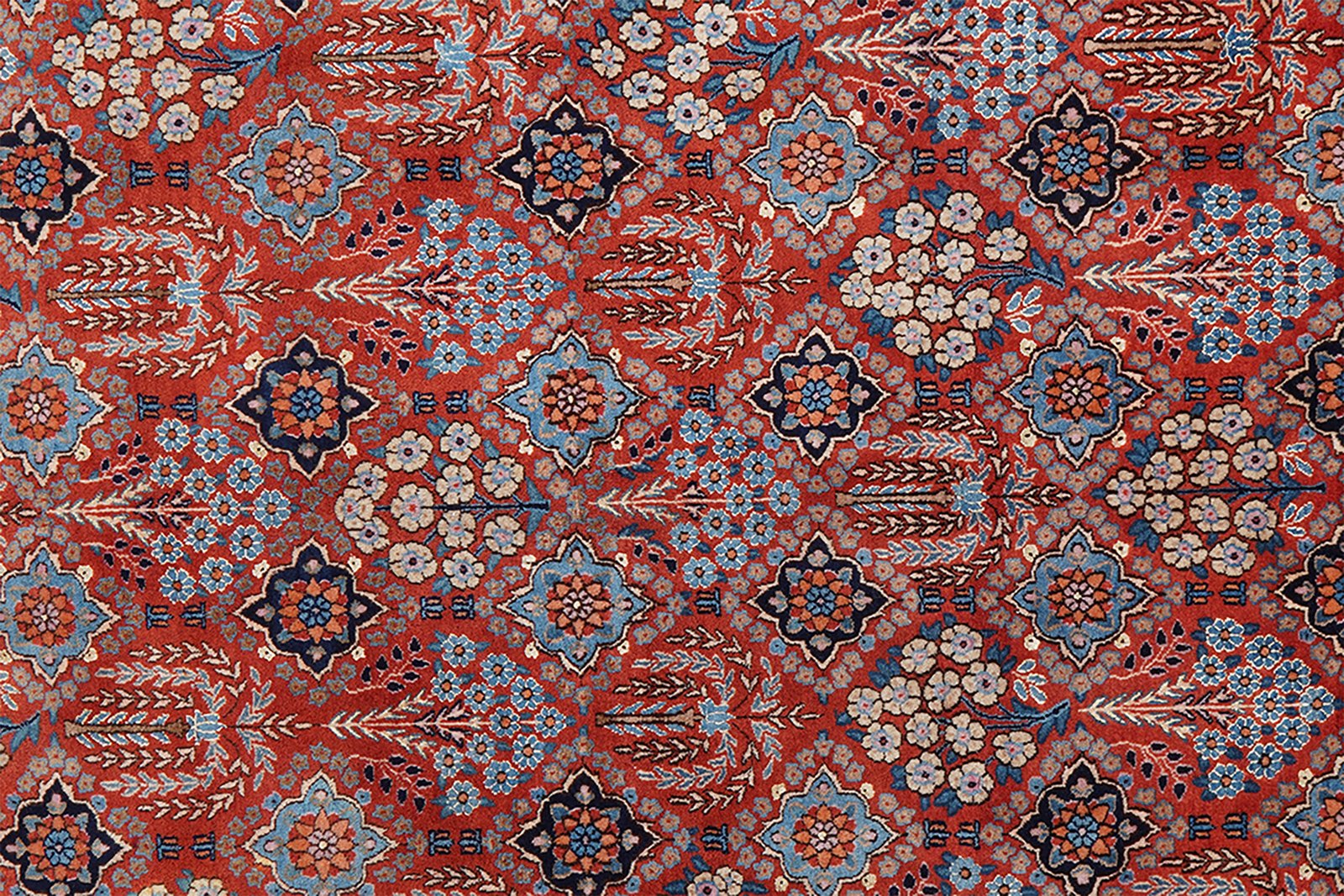 Moud — Hand-knotted, 201x303 cm, Red, 100% Virgin Wool | View 4