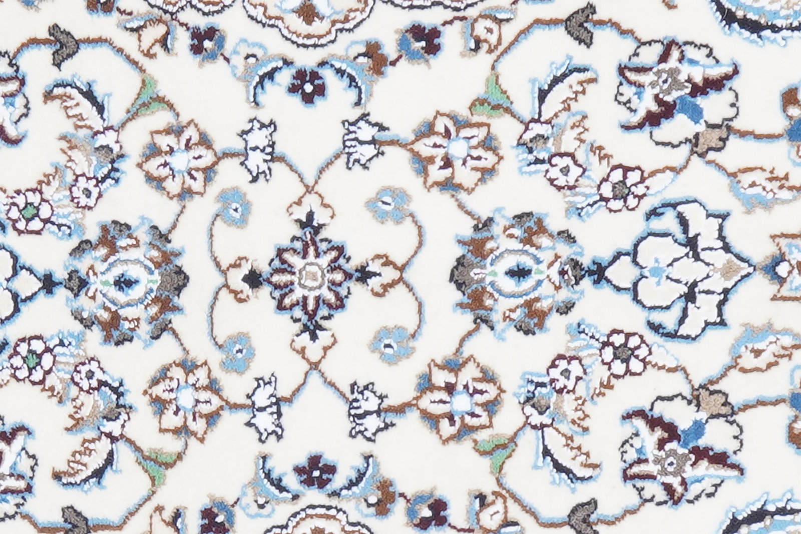 Nain 9La — Handgefertigt, 198x60 cm, Beige,blau, 100% Virgin Wool | View 5