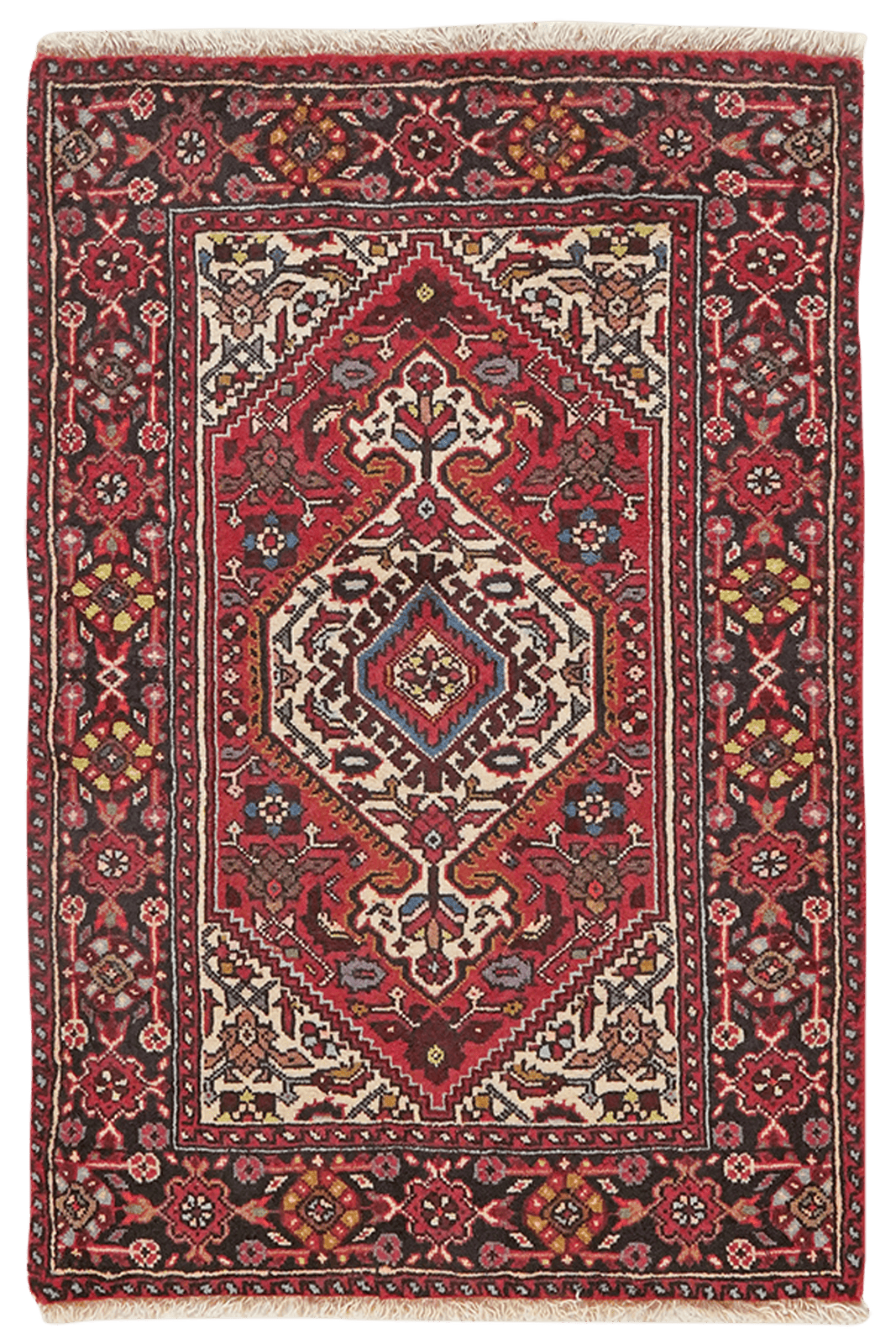 Goltuk — Hand-knotted, 60x89 cm, Red, 100% Virgin Wool | Main view