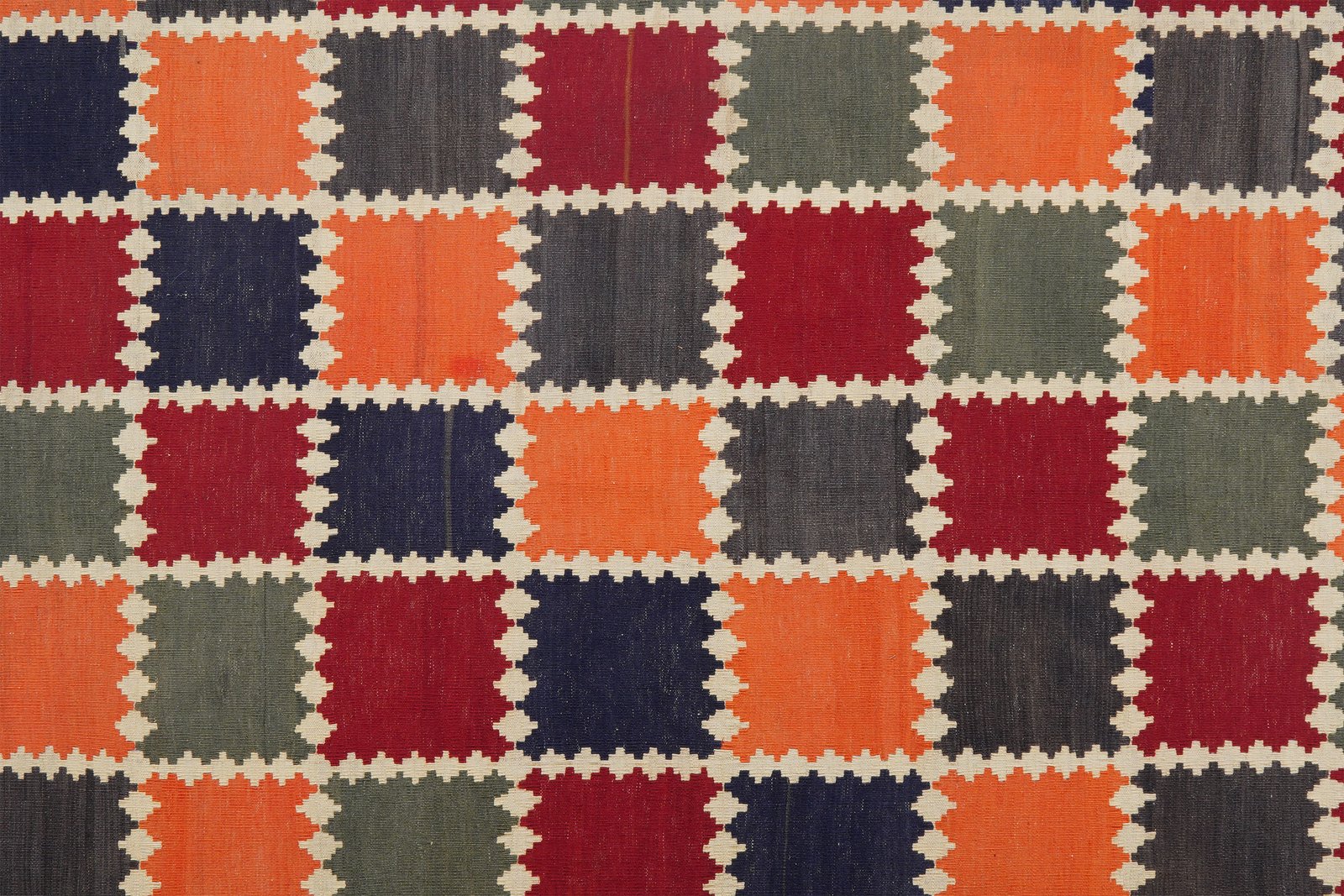 Kelim Gashgai Old — Handmade, 165x250 cm, Multicolor, 100% Virgin Wool | View 4