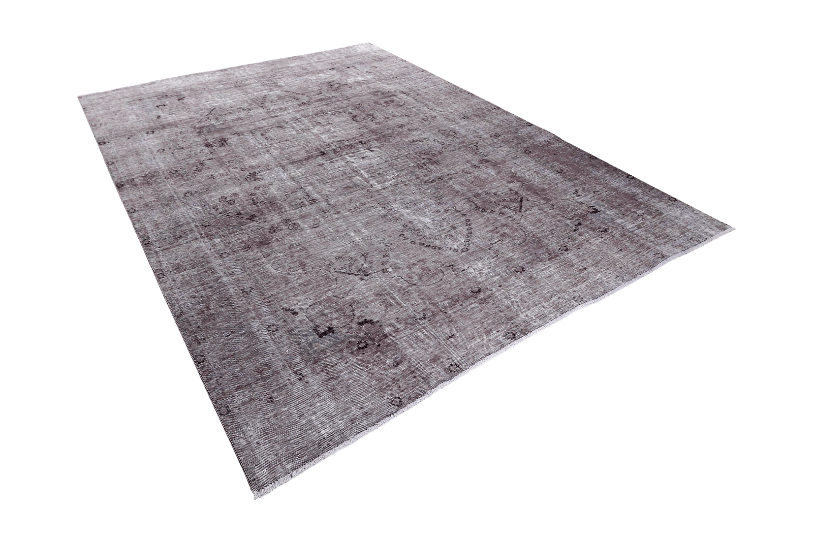 Vintage — Hand-knotted, 240x325 cm, Grey, 100% Virgin Wool | View 5