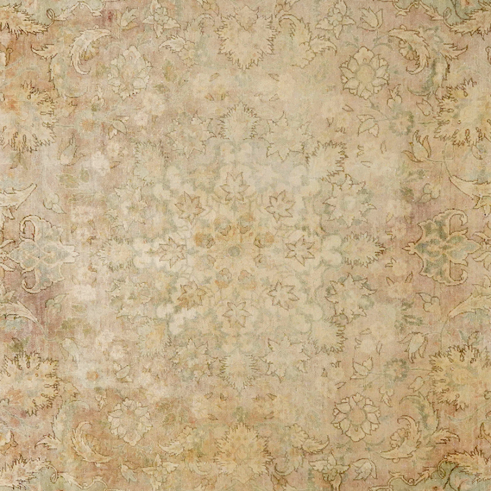 Vintage — Handgefertigt, 366x252 cm, Beige, 100% Virgin Wool | View 5