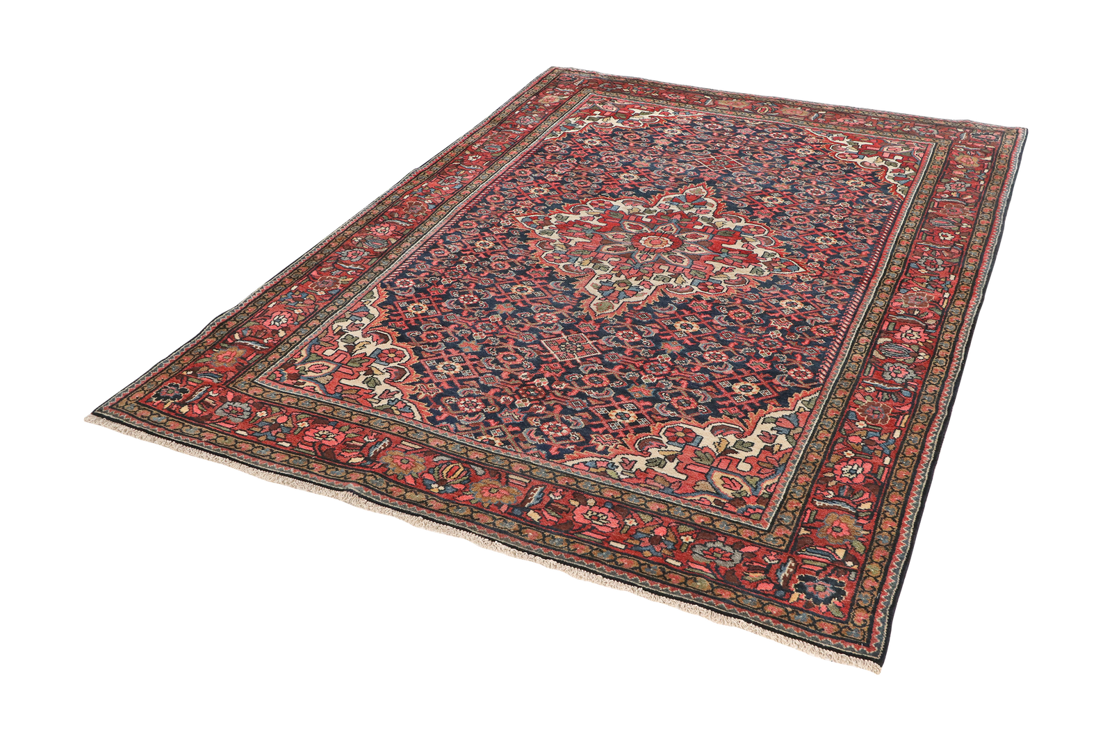 Koutabad — Handgefertigt, 212x153 cm, Rot, 100% Virgin Wool | View 6