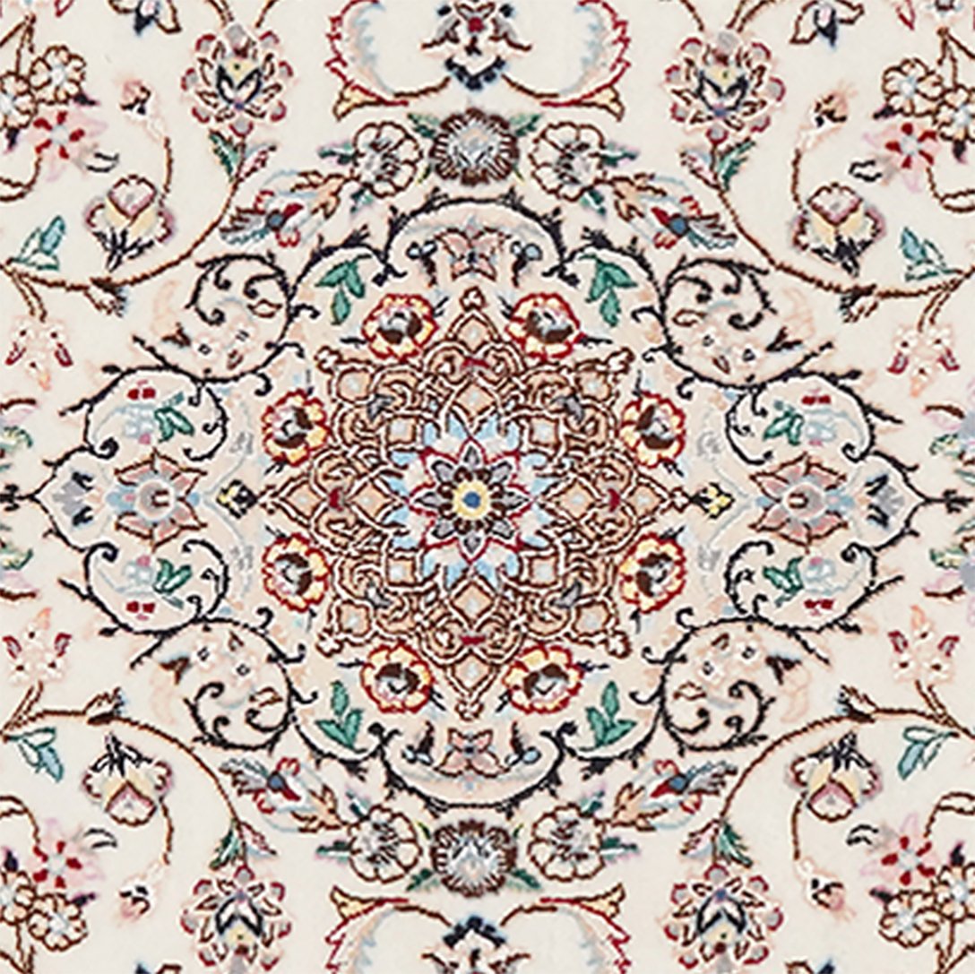 Nain 6La — Hand-knotted, 80x122 cm, Beige, 100% Virgin Wool | View 4