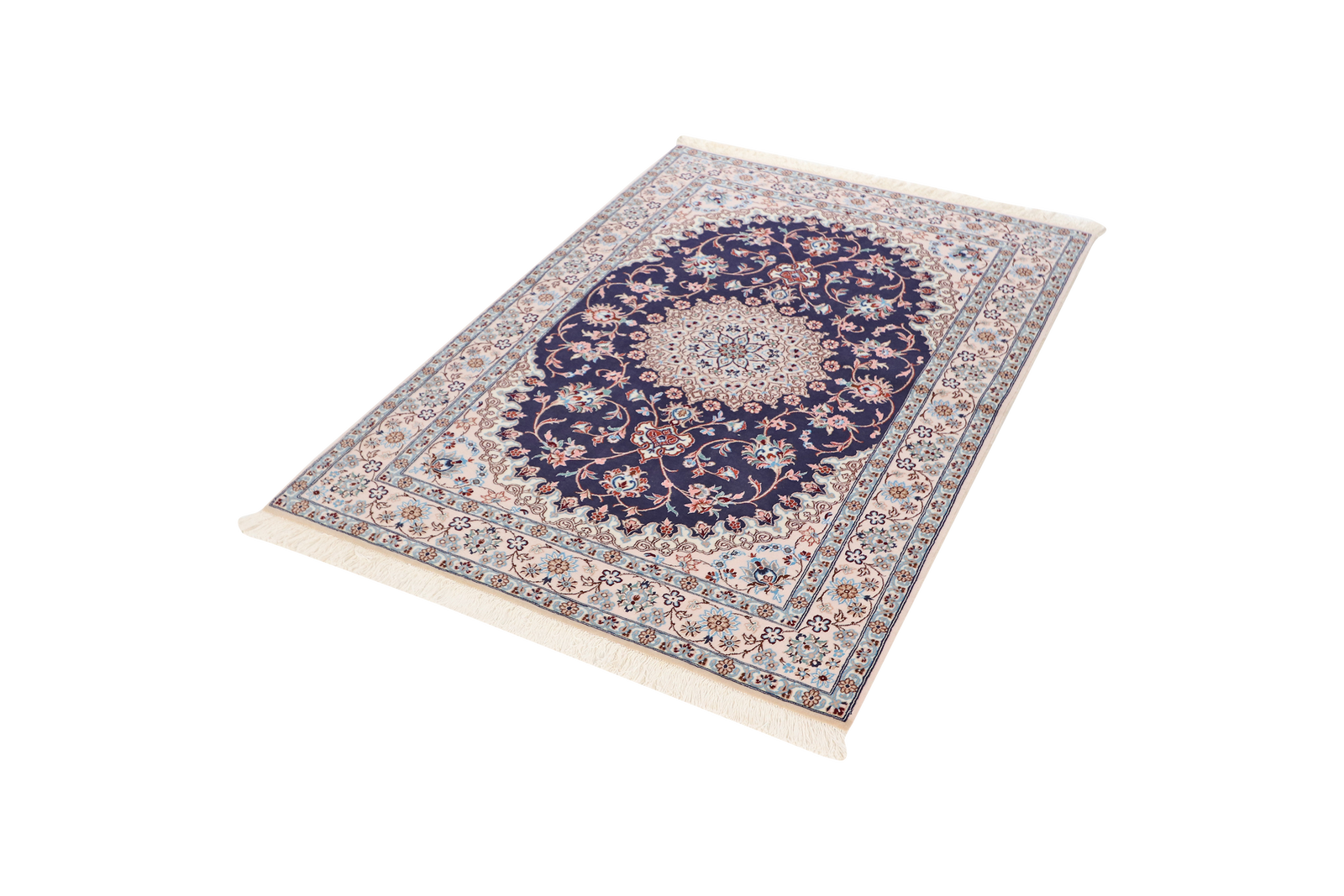 Nain 6La — Handgefertigt, 150x103 cm, Beige, 100% Virgin Wool | View 6