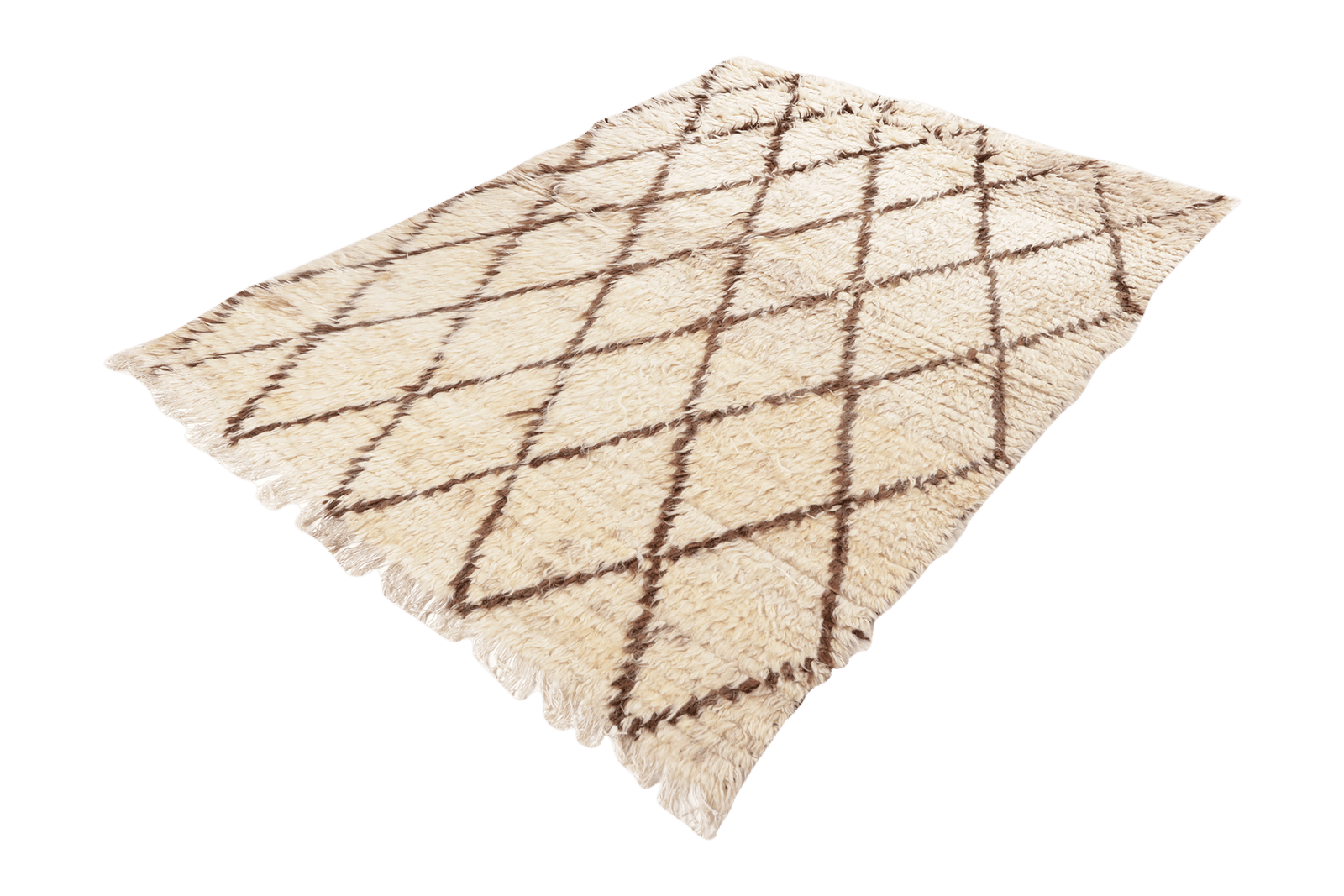 Gabbeh — Hand-knotted, 144x200 cm, Beige, 100% Virgin Wool | View 5