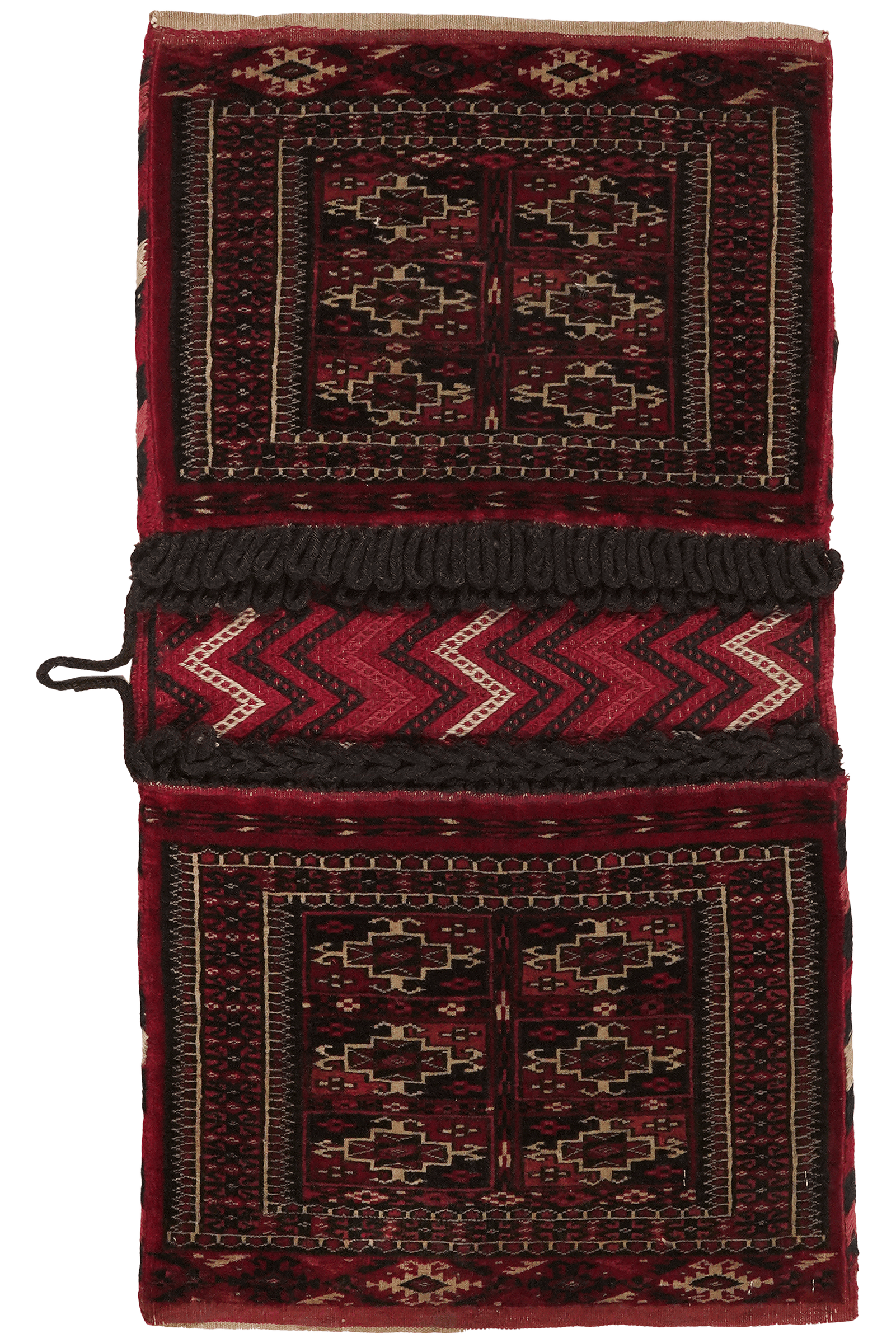 Turkman — Hand-knotted, 50x68 cm, Multicolor, 100% Virgin Wool | Main view