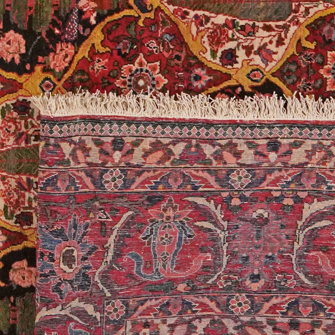 Bakhtiar — Hand-knotted, 320x429 cm, Red, 100% Virgin Wool | View 6