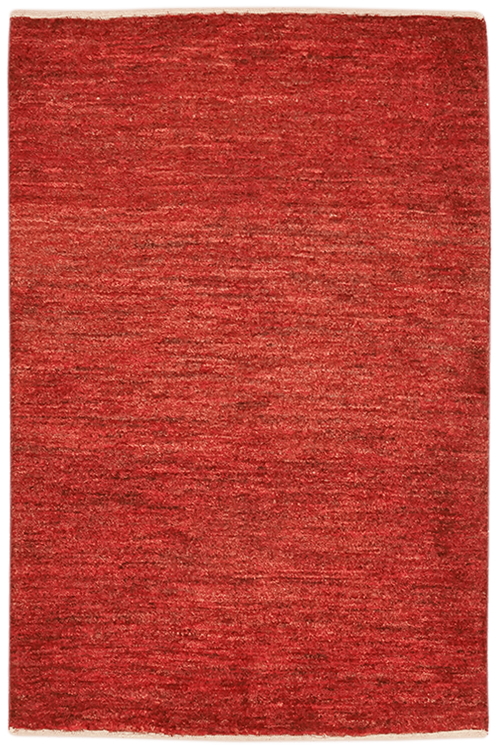 Rizbaf — Hand-knotted, 60x89 cm, Red, 100% Virgin Wool | Main view