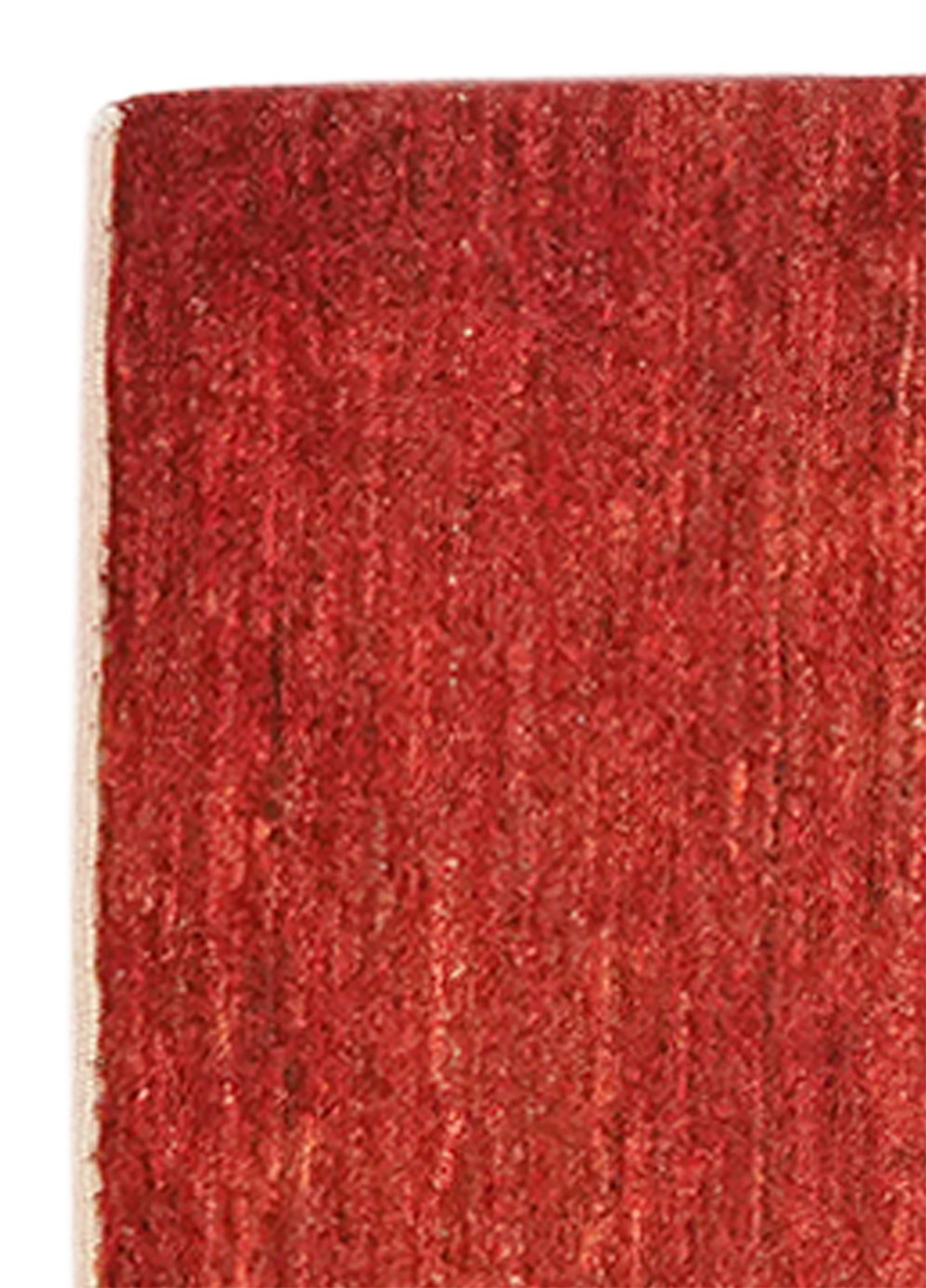 Rizbaf — Hand-knotted, 60x89 cm, Red, 100% Virgin Wool | View 3