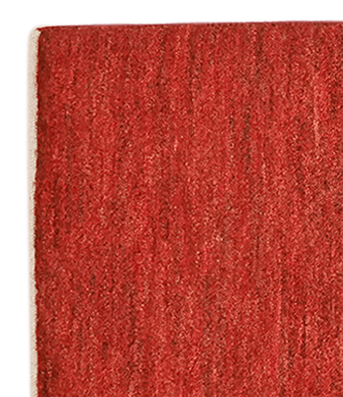 Rizbaf — Hand-knotted, 61x88 cm, Red, 100% Virgin Wool | View 3