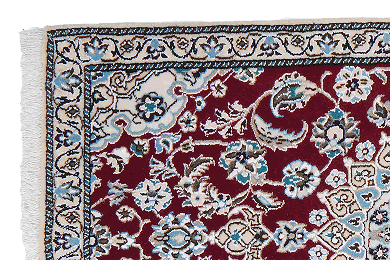 Nain 9La — Handgefertigt, 200x60 cm, Beige, 100% Virgin Wool | View 4