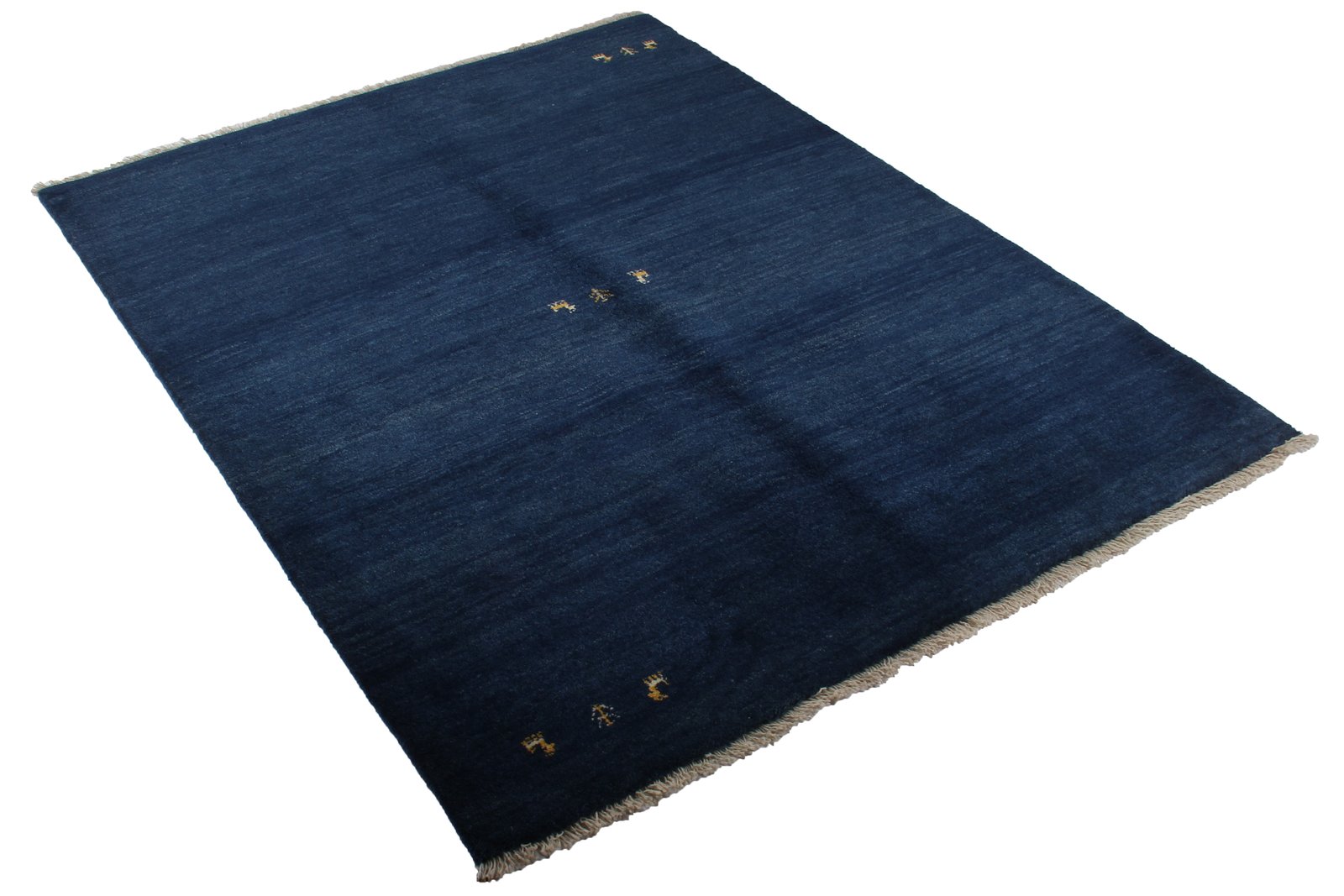 Gabbeh — Hand-knotted, 158x201 cm, Blue, 100% Virgin Wool | View 7