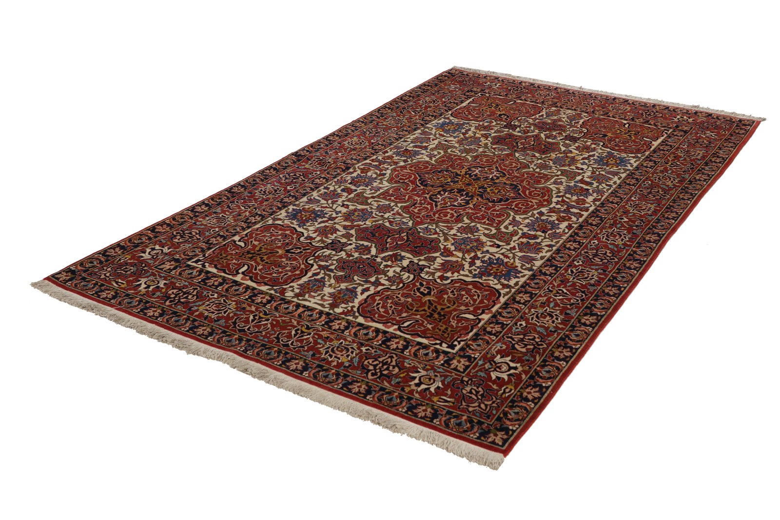 Isfahan — Hand-knotted, 144x240 cm, Brown, 100% Virgin Wool | View 6