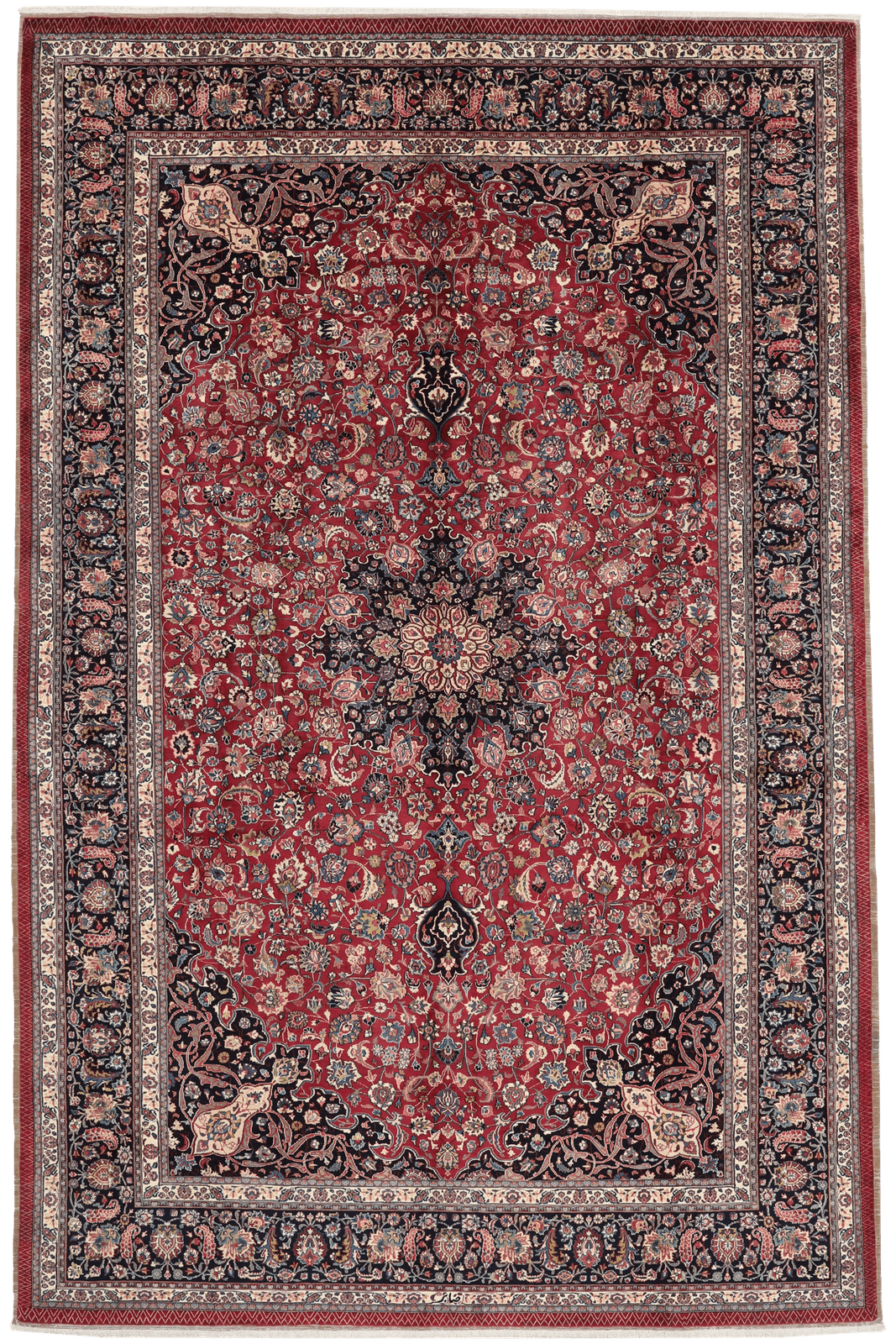Mashad — Hand-knotted, 336x535 cm, 100% Virgin Wool | Main view