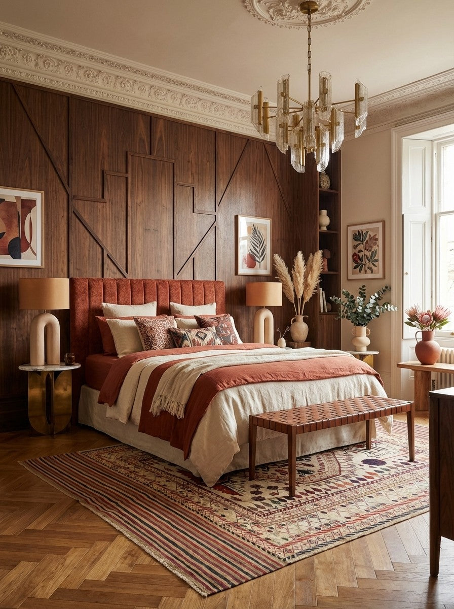 Kelim Belutch — Handmade, 217x282 cm, Beige, 100% Virgin Wool | Back view