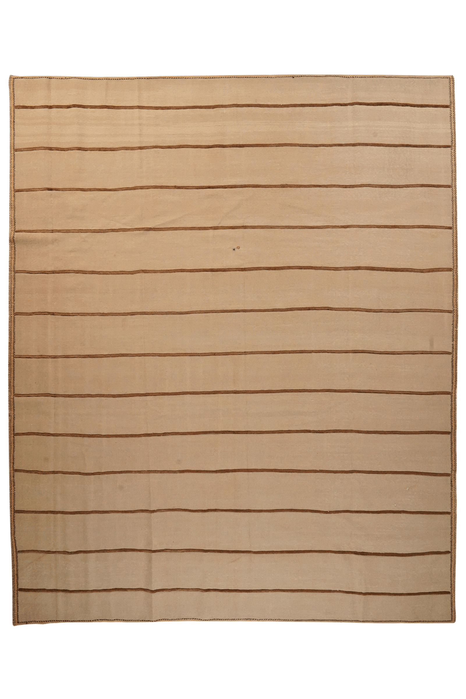 Kelim Afshar — Handmade, 247x302 cm, Beige, 100% Virgin Wool | Main view