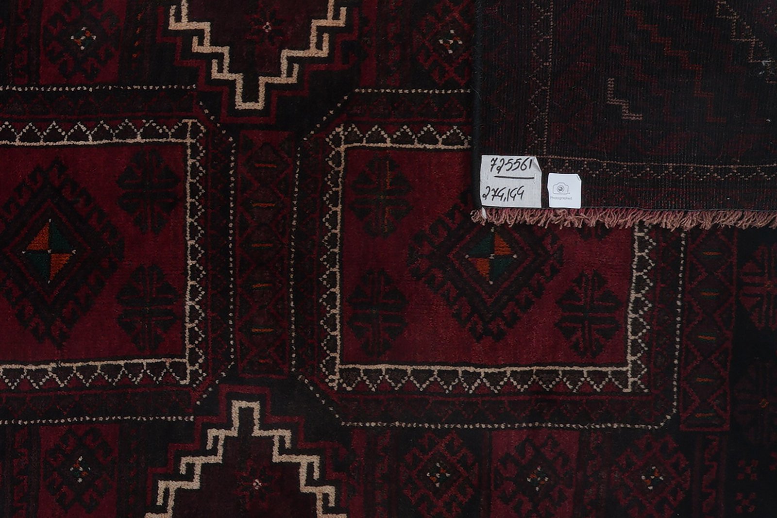 Belutch — Hand-knotted, 144x274 cm, Multicolor, 100% Virgin Wool | View 6
