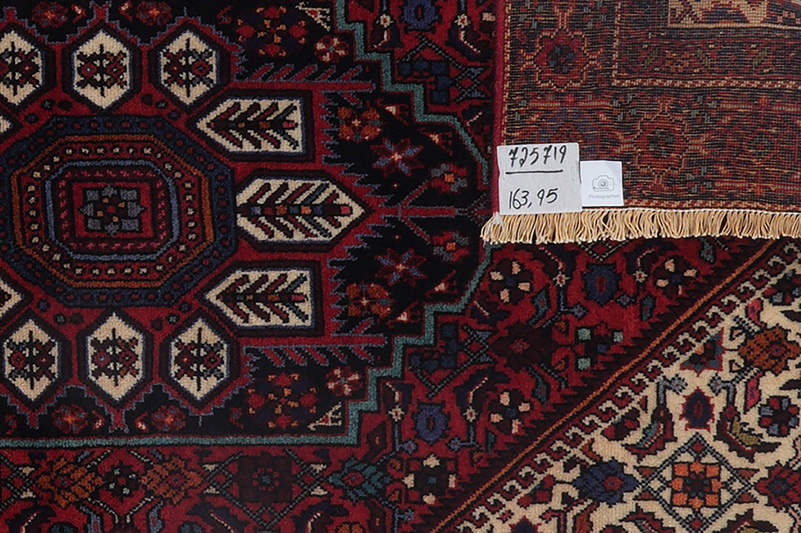 Goltuk — Hand-knotted, 95x163 cm, Red, 100% Virgin Wool | View 6