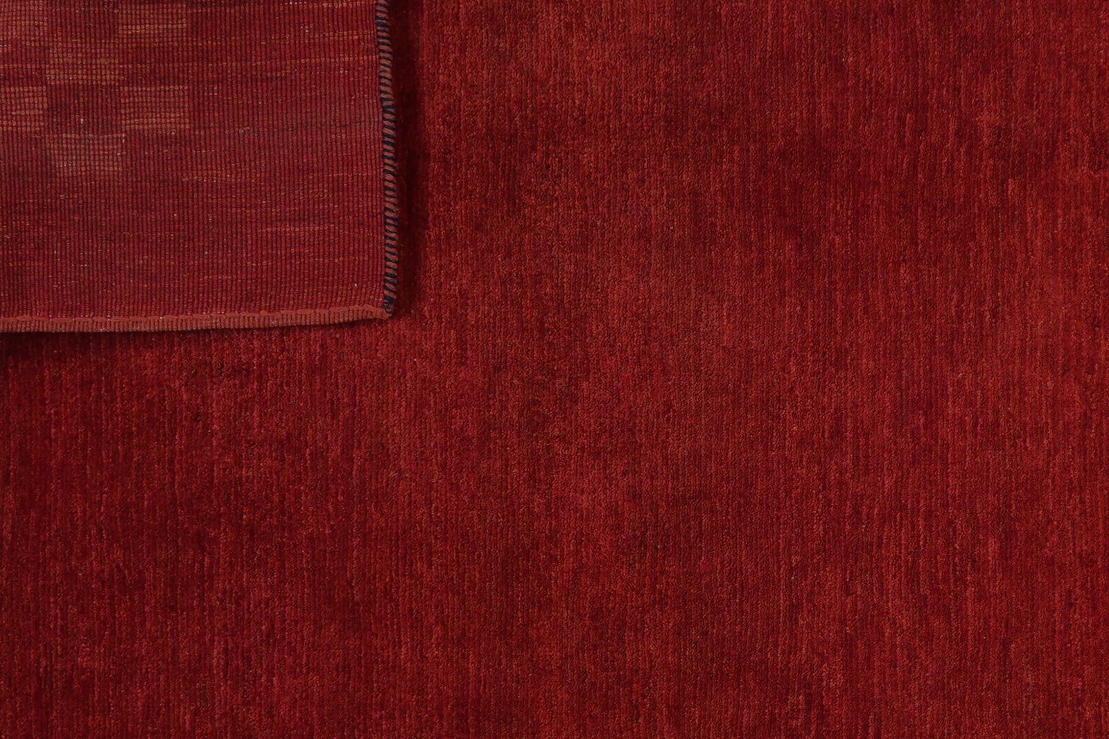 Rizbaf — Hand-knotted, 132x197 cm, Red, 100% Virgin Wool | View 8