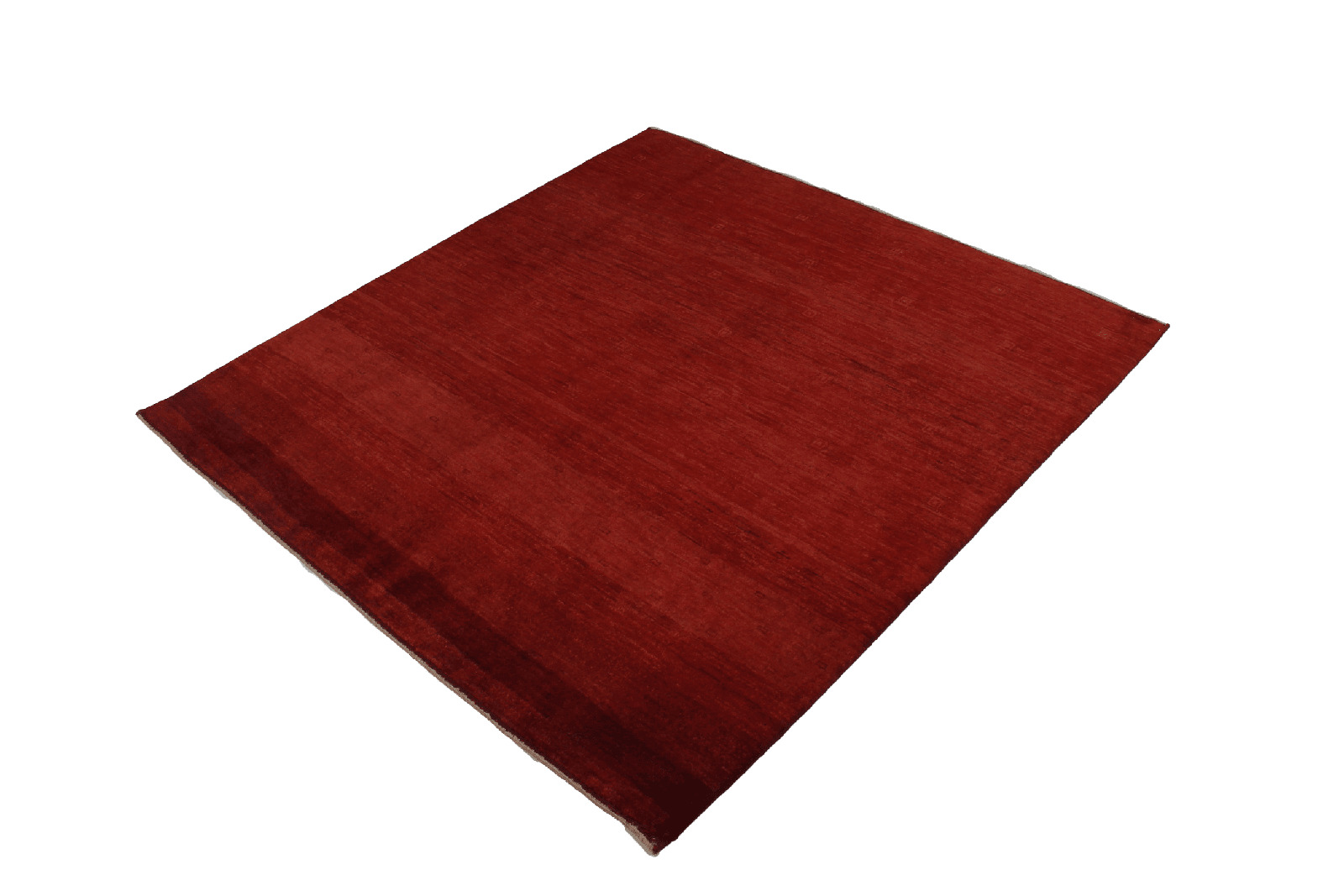 Rizbaf — Hand-knotted, 147x158 cm, Red, 100% Virgin Wool | View 5