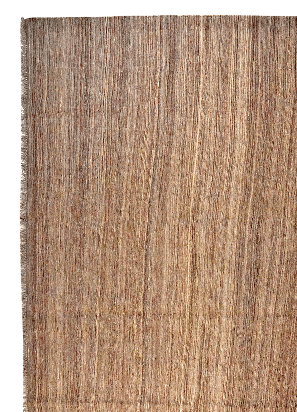 Kelim Gashgai — Handmade, 325x397 cm, Brown, 100% Virgin Wool | View 3