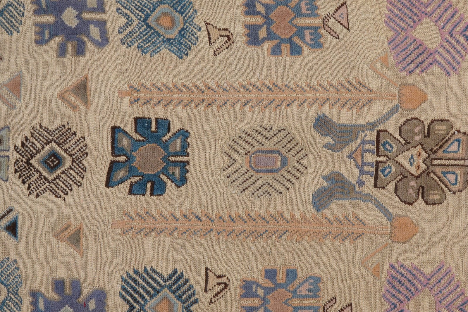 Kelim Belutch — Handmade, 172x184 cm, Beige, 100% Virgin Wool | View 6