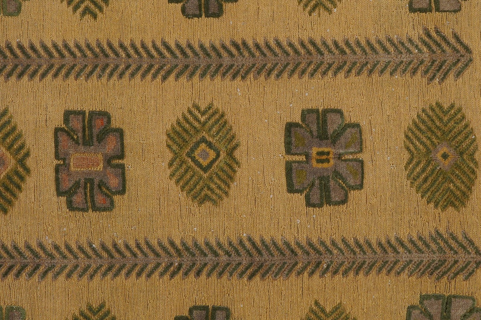 Kelim Belutch — Handmade, 172x172 cm, Beige, 100% Virgin Wool | View 6