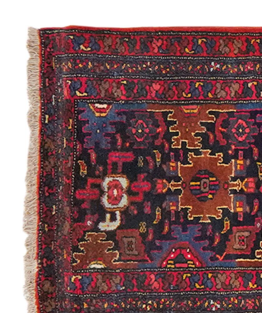Mehreban — Hand-knotted, 86x507 cm, Blue, 100% Virgin Wool | View 3