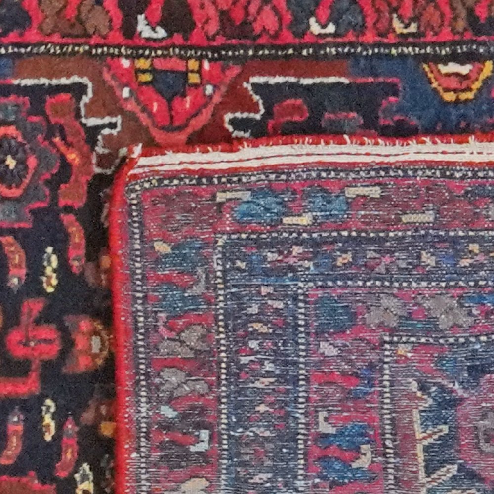 Mehreban — Hand-knotted, 86x507 cm, Blue, 100% Virgin Wool | View 6