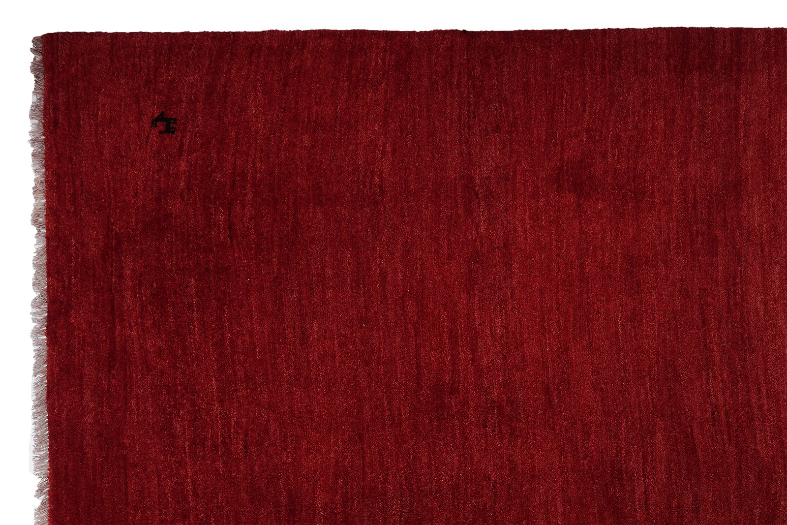 Gabbeh — Hand-knotted, 200x245 cm, Red, 100% Virgin Wool | View 3
