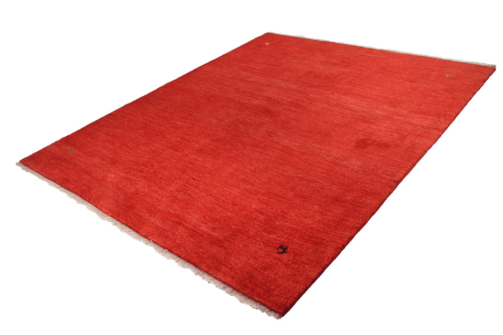 Gabbeh — Hand-knotted, 200x245 cm, Red, 100% Virgin Wool | View 5