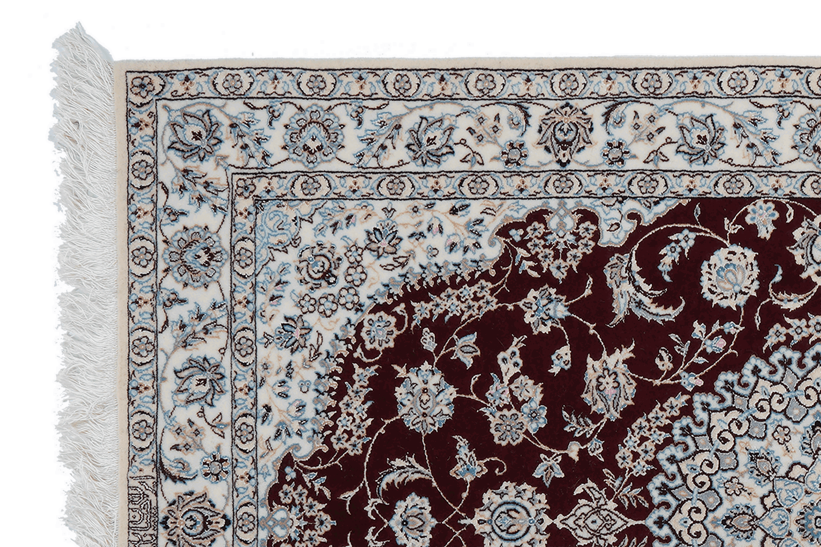 Nain 6La — Handgefertigt, 154x103 cm, Beige, 100% Virgin Wool | View 4