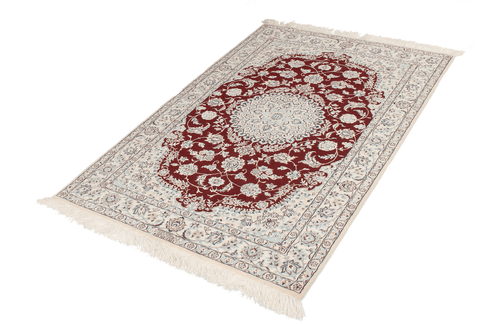 Nain 6La — Handgefertigt, 154x103 cm, Beige, 100% Virgin Wool | View 6