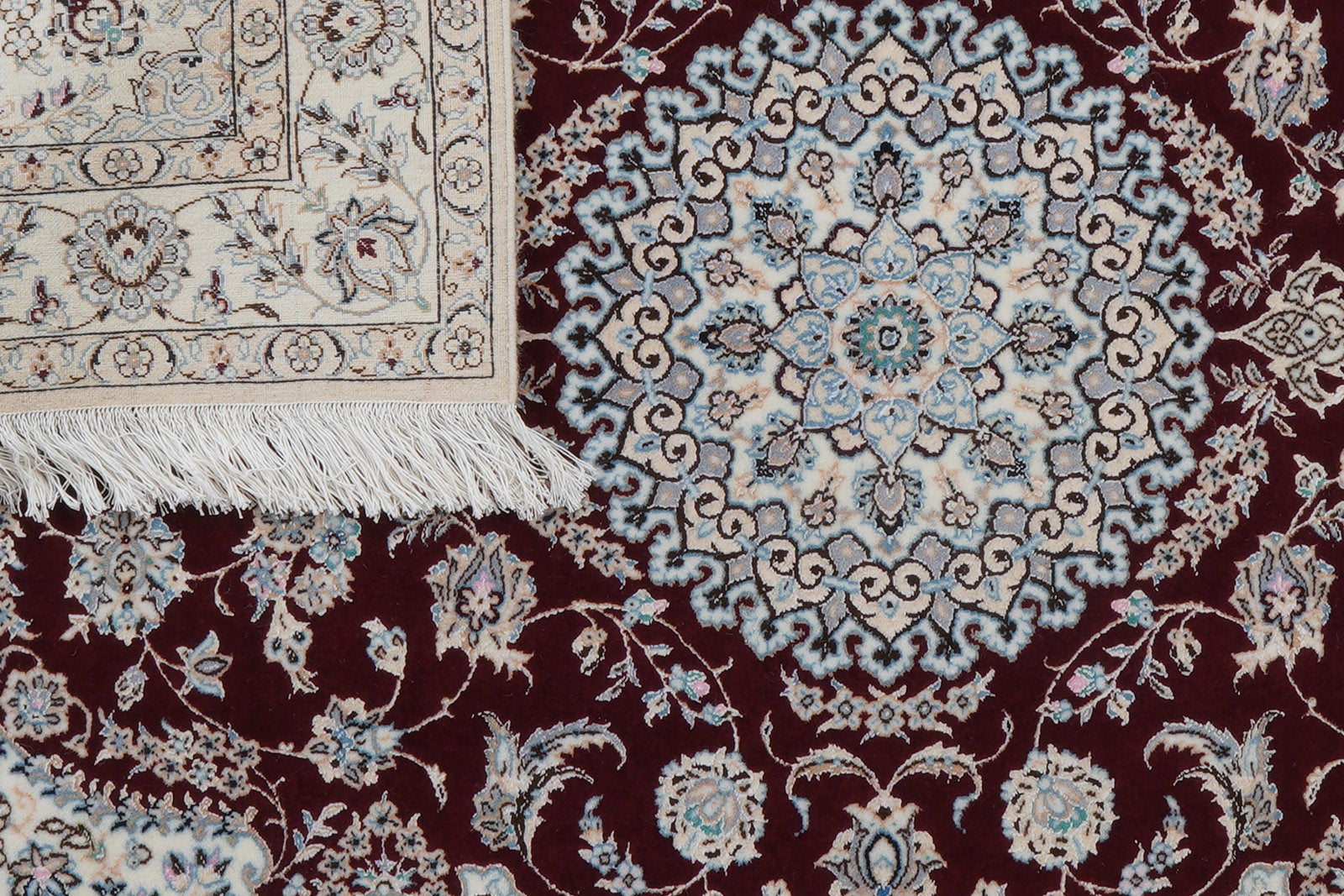 Nain 6La — Handgefertigt, 154x103 cm, Beige, 100% Virgin Wool | View 8