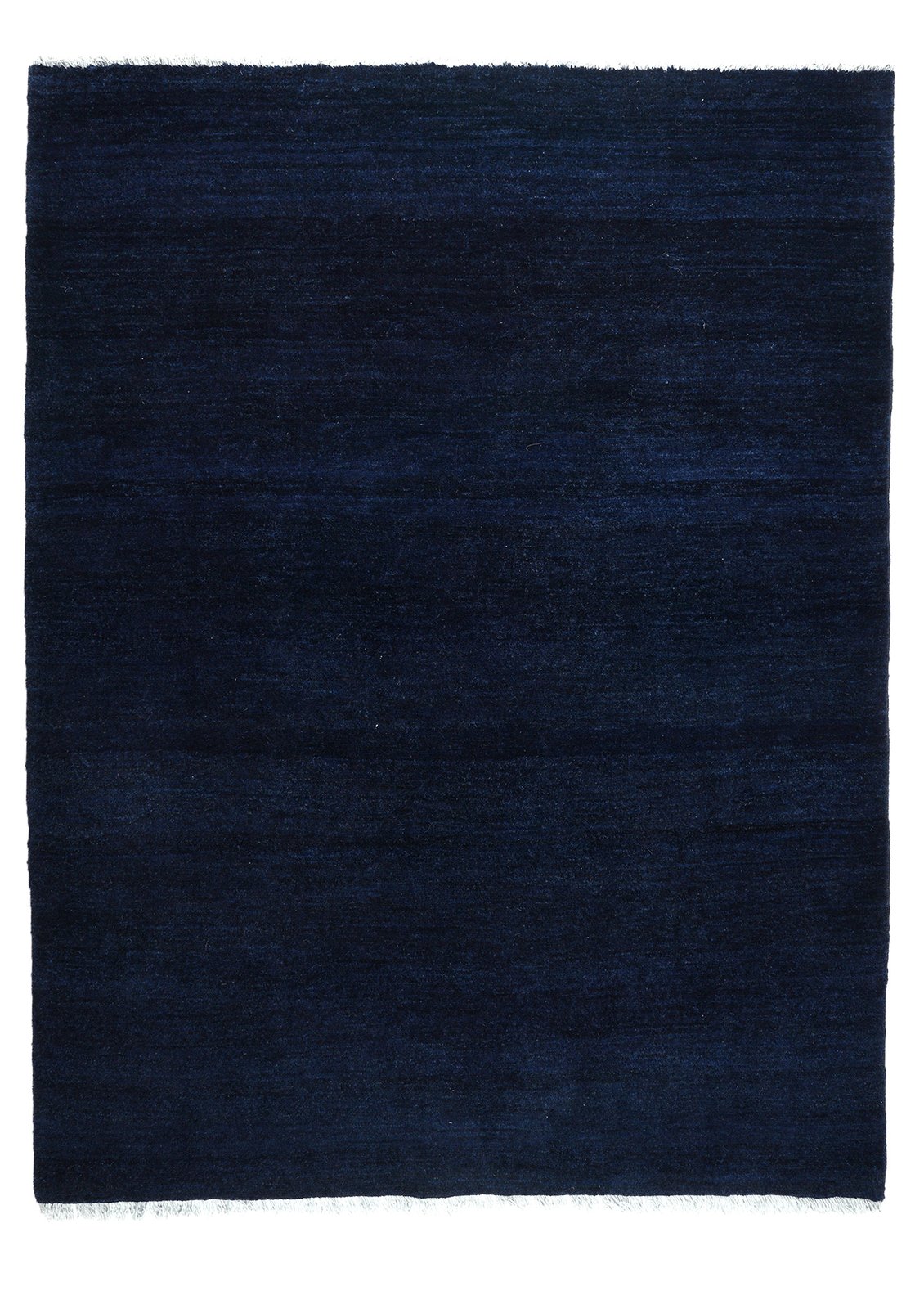 Gabbeh — Hand-knotted, 150x200 cm, Blue, 100% Virgin Wool | Main view