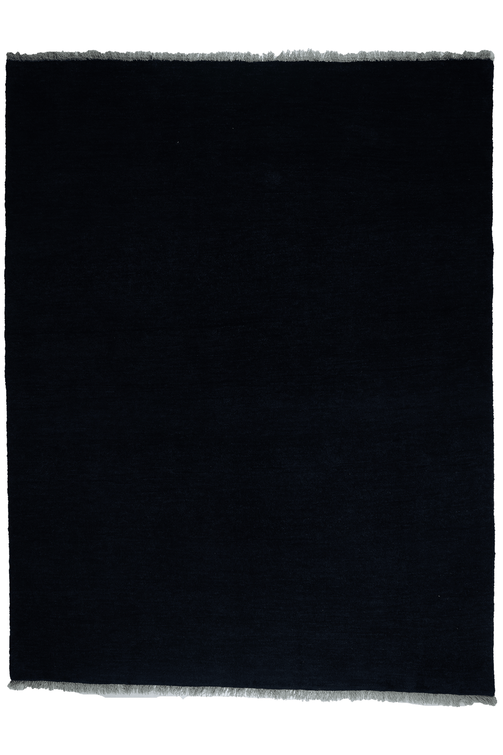 Gabbeh — Hand-knotted, 189x244 cm, Blue, 100% Virgin Wool | Main view