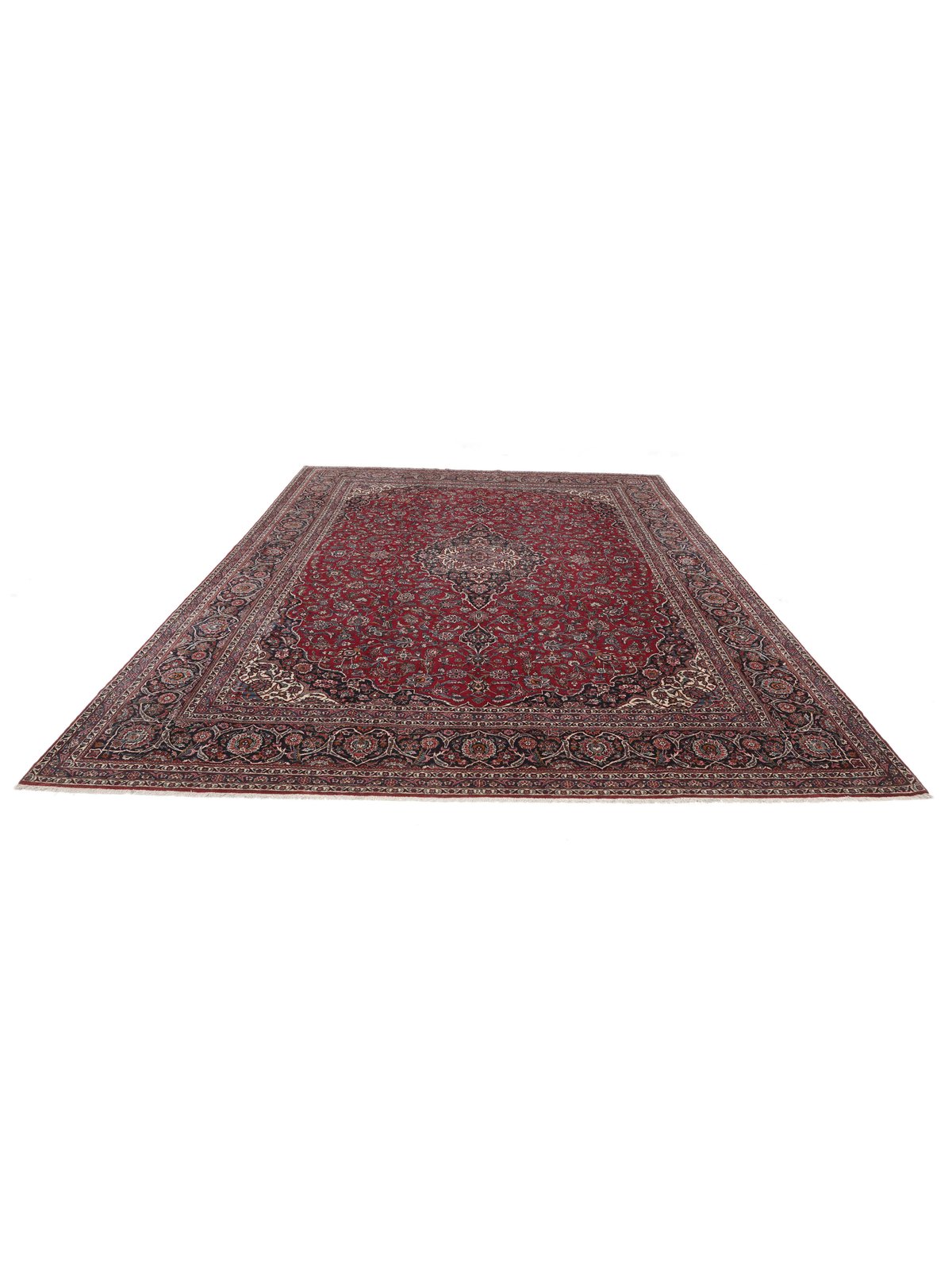 Kashan — Hand-knotted, 339x493 cm, 100% Virgin Wool | View 4