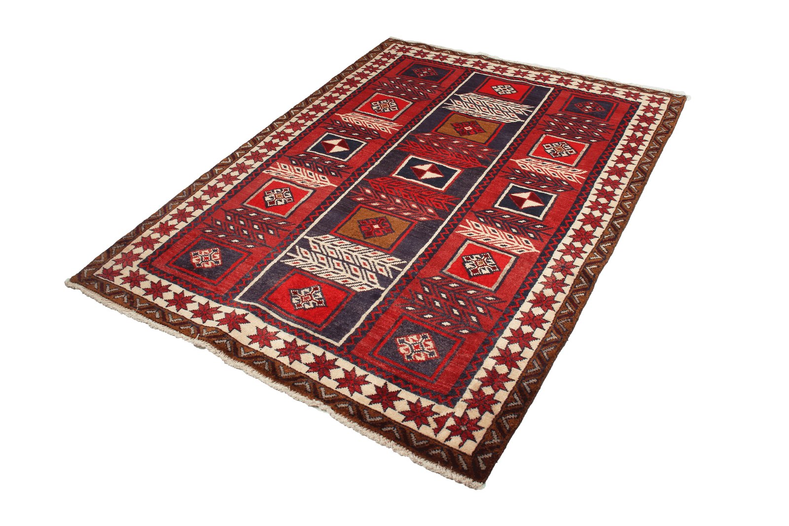 Lori — Hand-knotted, 146x195 cm, Multicolor, 100% Virgin Wool | View 4