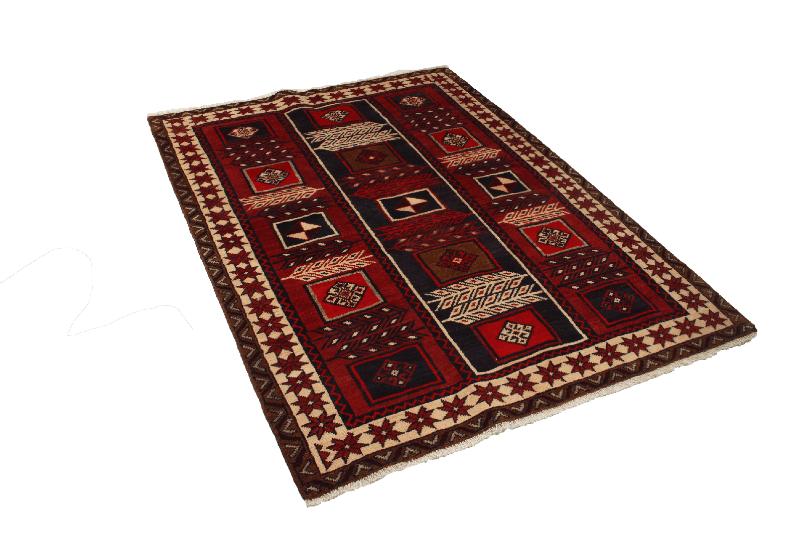Lori — Hand-knotted, 146x195 cm, Multicolor, 100% Virgin Wool | View 5