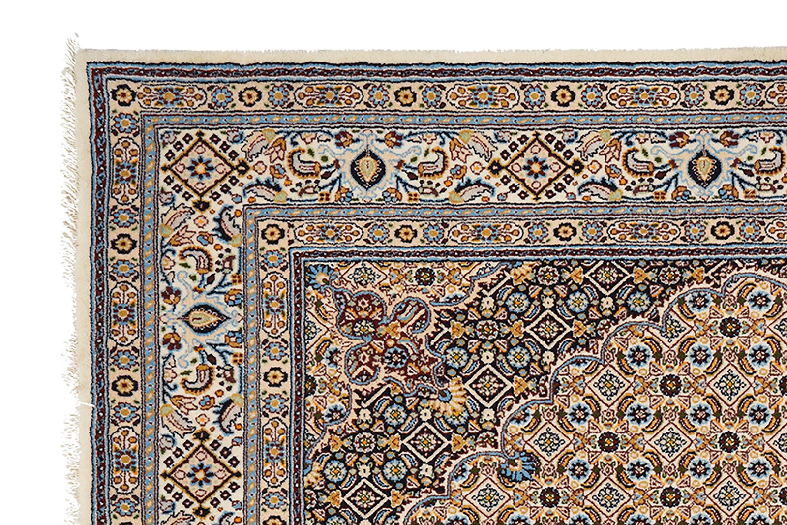 Moud Mahi — Hand-knotted, 169x241 cm, Brown, 100% Virgin Wool | View 3