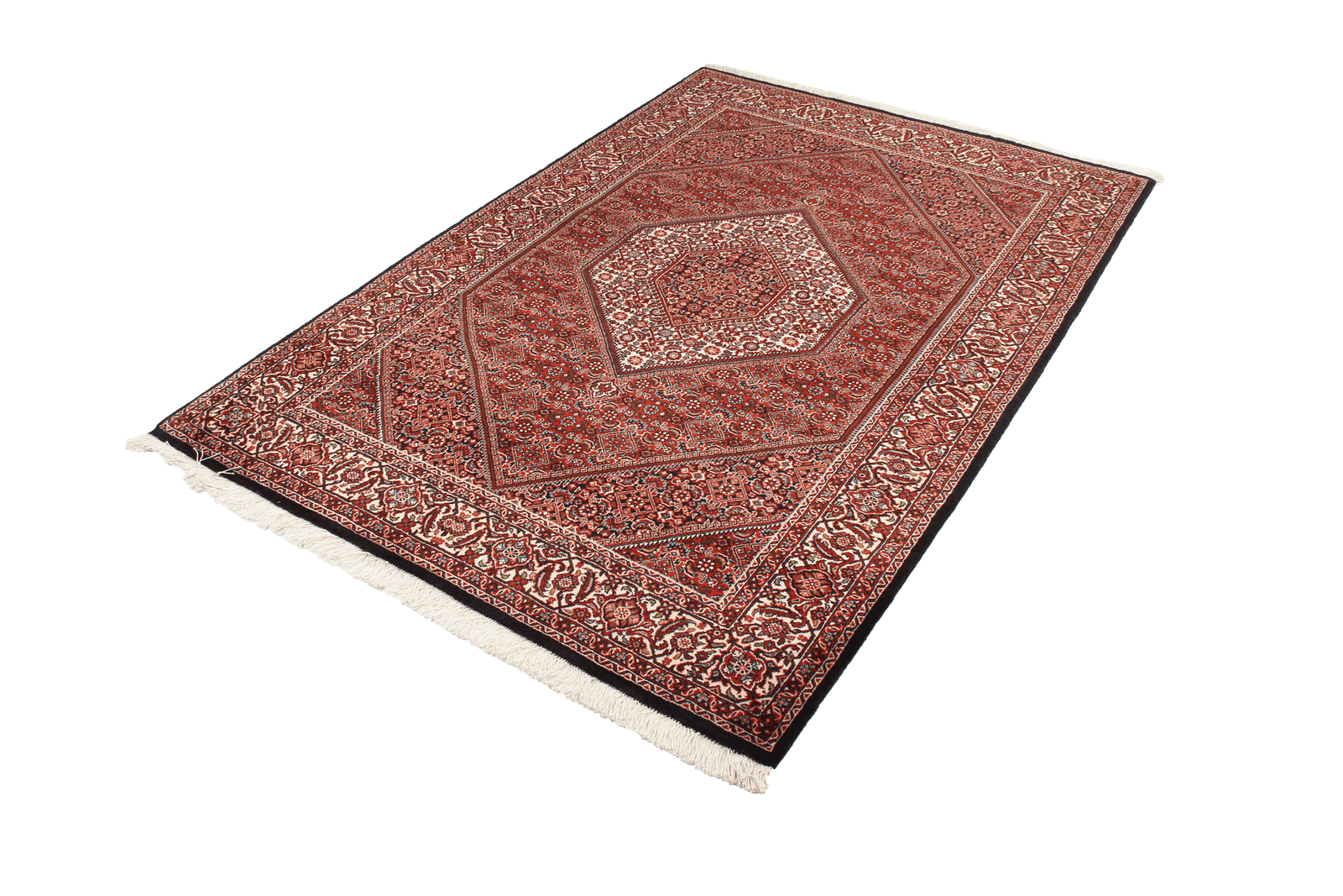 Bidjar Zandjan — Hand-knotted, 143x217 cm, Red, 100% Virgin Wool | View 4