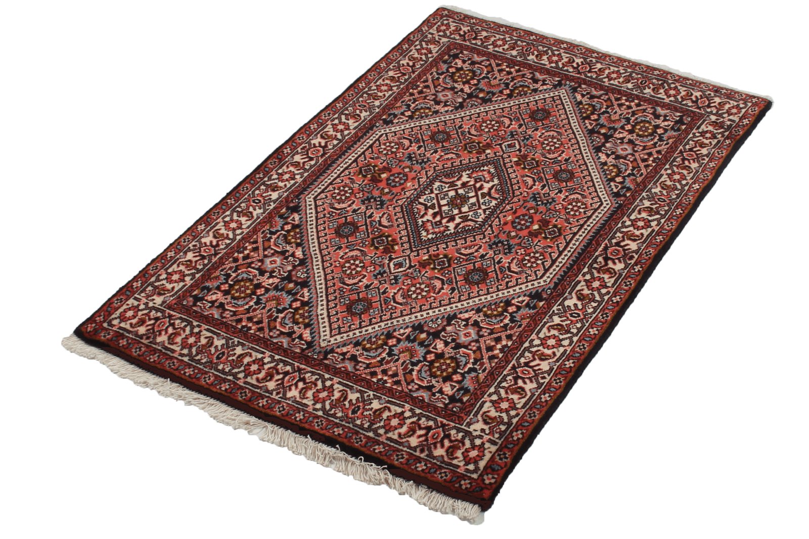 Bidjar Zandjan — Hand-knotted, 68x104 cm, Red, 100% Virgin Wool | View 5