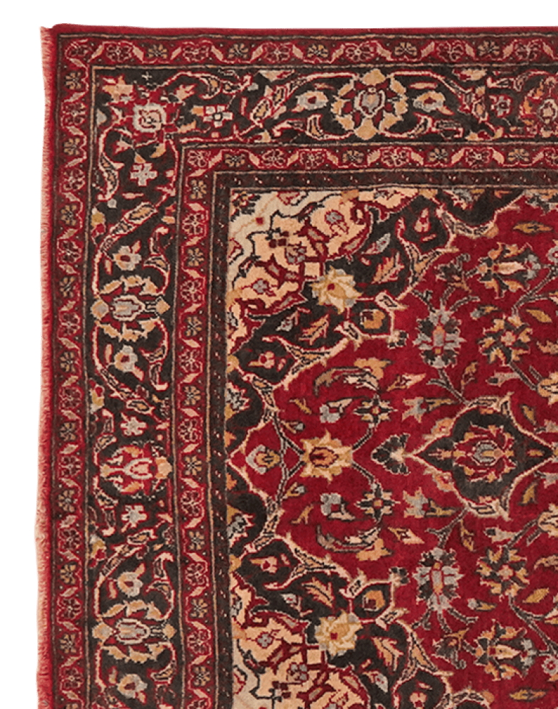 Belutch — Hand-knotted, 102x182 cm, Red, 100% Virgin Wool | View 3